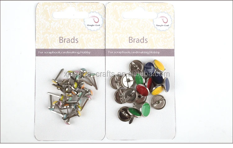 Diy Metal Craft Scrapbooking Brads Mini Brads For Paper Fastener ...