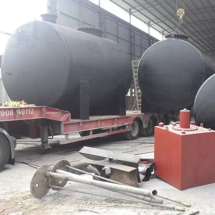 30m3 Stainless Steel Underground Kerosene Methanol Storage Tank Heating