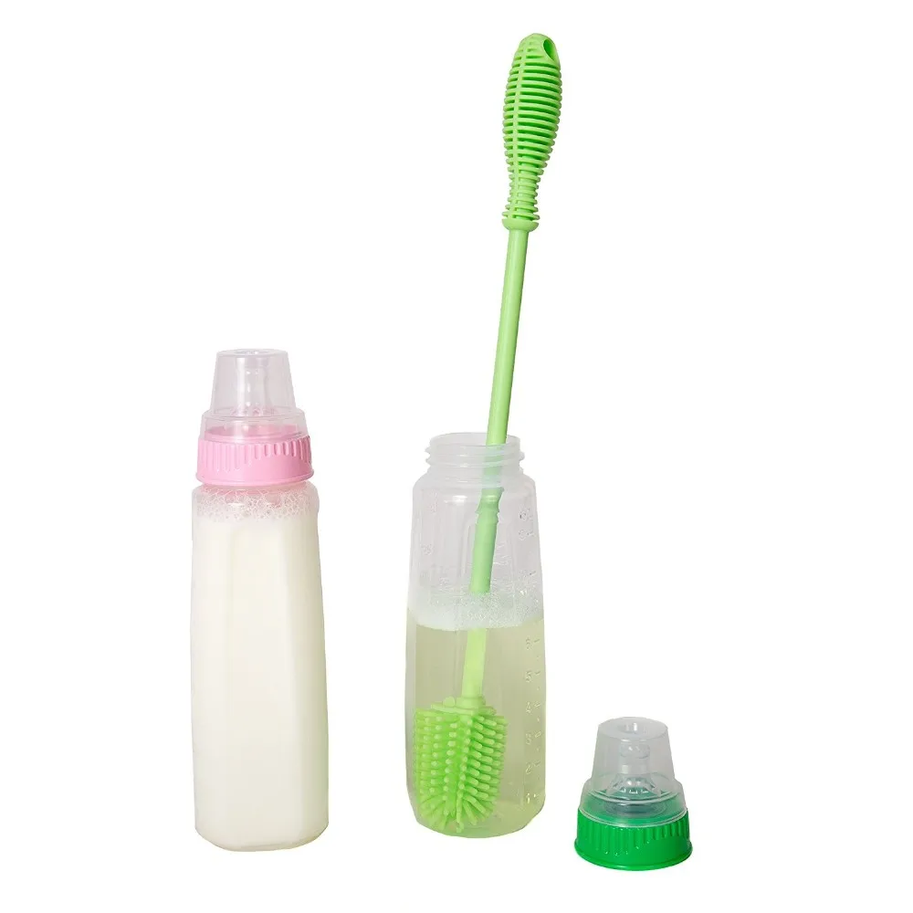 Amazon Hot Sell Soft Baby Bath Silicone Brush,Silicone Brush For Baby