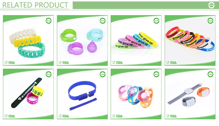 OEM customized cartoon logo print soft silicone kids slap bracelet