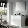 Made in china Modern light surface 32 inch high gloss bathroom vanity