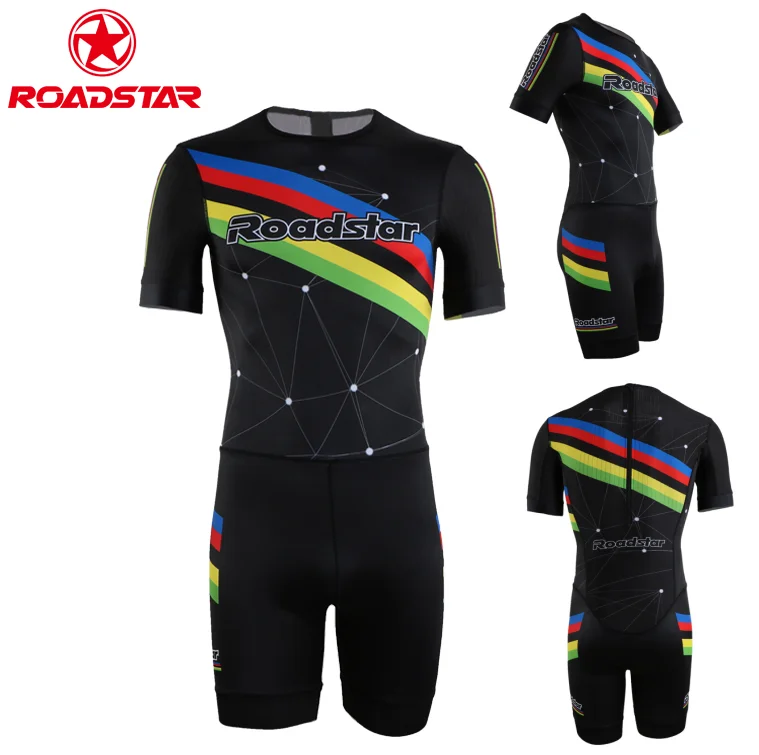 Roadstar Sublimation Inline Speed Skating Skin Suit Ful Custom Cycling