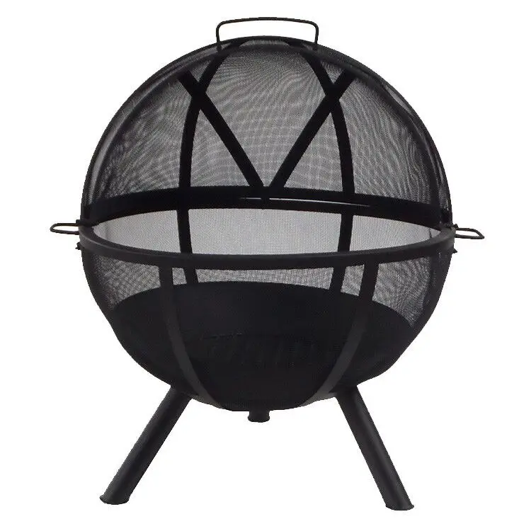 Unique Sphere Ball Garden Grill Garden Fire Pit Outdoor Fireplace