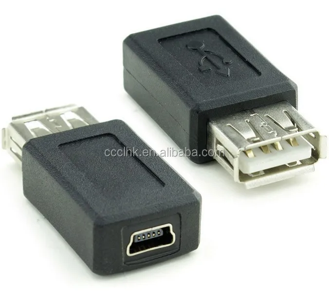 ADATTATORE USB FEMMINA 2.0 A MINI USB