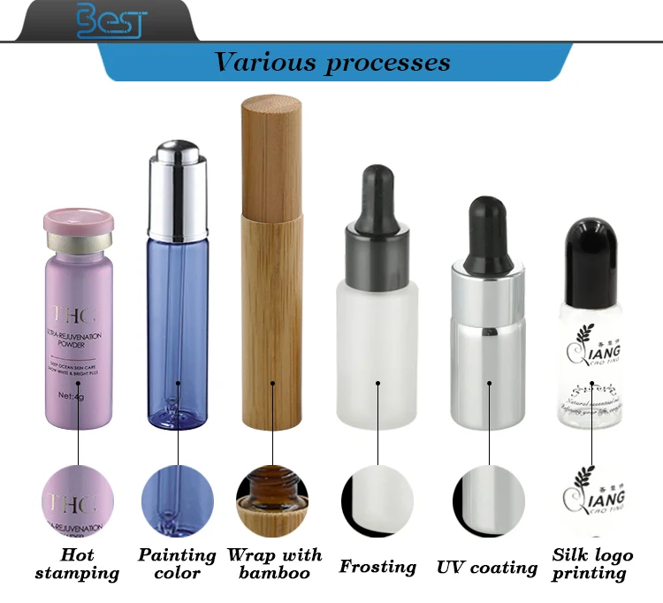 5ml 10ml 15ml Clear Thin Perfume Spray Bottles Small Glass Perfume