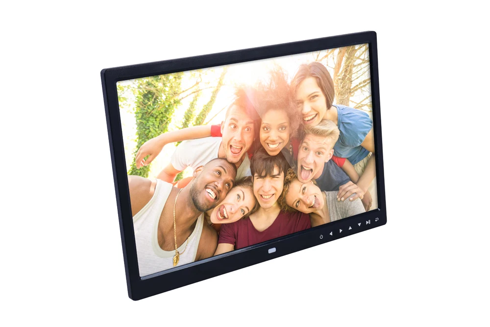 15 Inch 1280*800 Front Touch Digital Photo Frame High Resolution Wide
