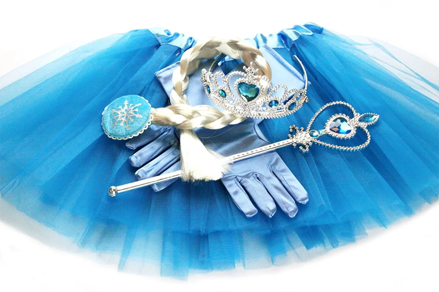 elsa snow gloves