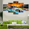 Hot sale Cool car paintings art on canvas Home Decor