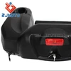 65 L ATV Seats PE Rear Seat Storage Box with Comfortable Cushion Backrest 1 Brake Lamp 2 Reflectors