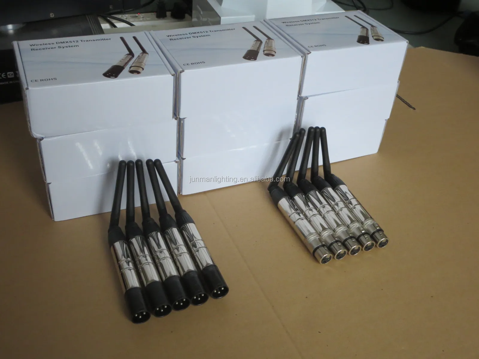 DMX512 Light Controller Wireless Transmitter And Receiver DJ Stage Lighting Dimmer Console