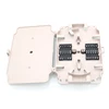 Fiber Optic Termination Box with ABS material Use FTTH 12cores fiber optic splice tray