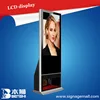 40" floor standing advertising led display screen/ shoes-polishing wifi free led board display/ full-color digital signage
