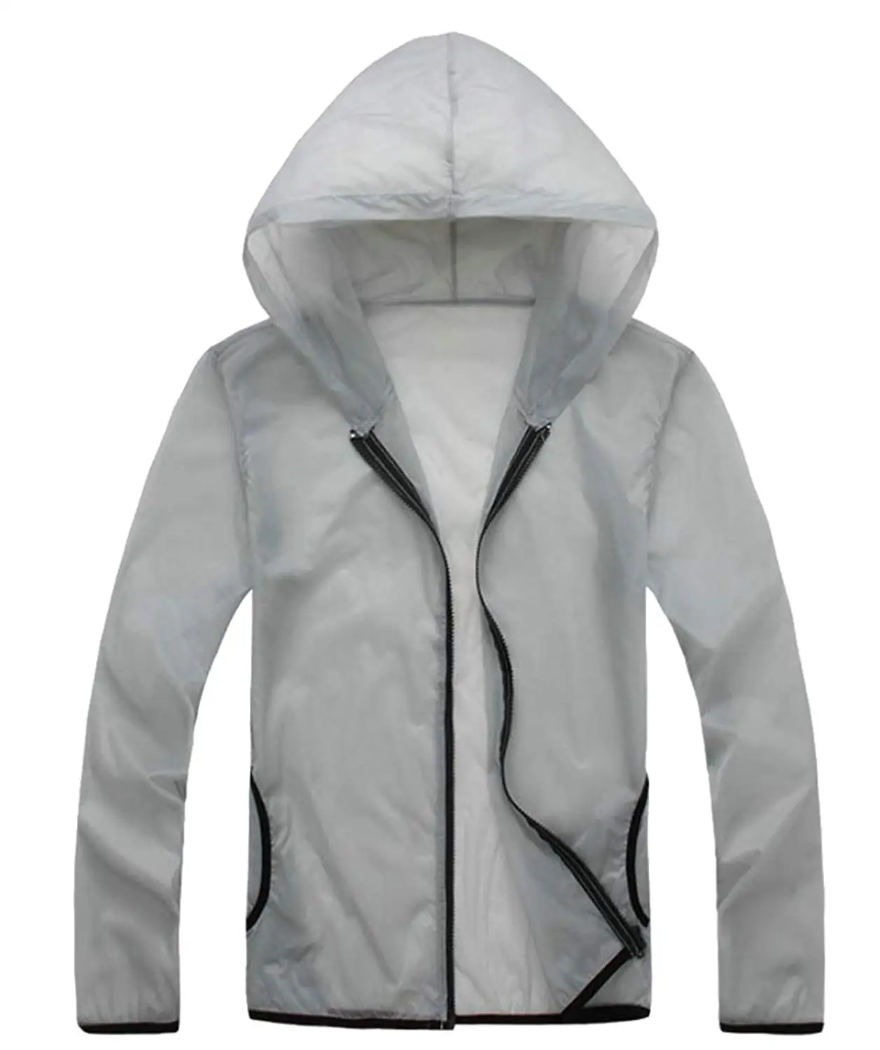 Pandapang Mens Thicken Solid Mid Length Warm Hoodies Outer Wear Fall Winter Down Coat