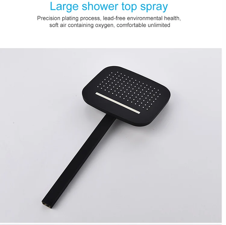 wall mounted rainfall mode shower sets