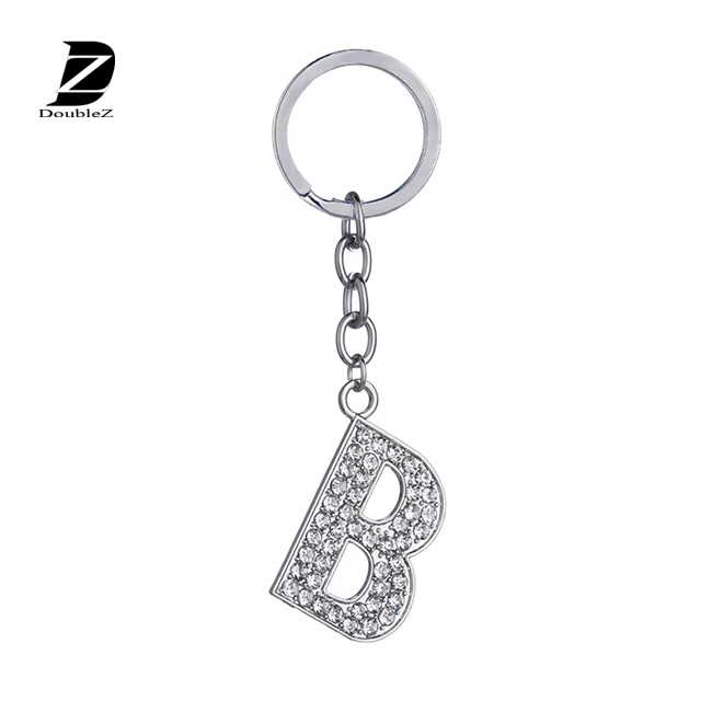 Letter B Key Ring Letter B Keychain Letter B Key Chain - Buy Letter B ...