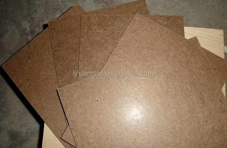 3mm Dark Brown Hardboard Hdf Board From Linyi Wood Fiber Fiberboards