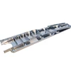 CNC precision machining billet aluminum alloy aerospace wing rib made by 5 axle cnc