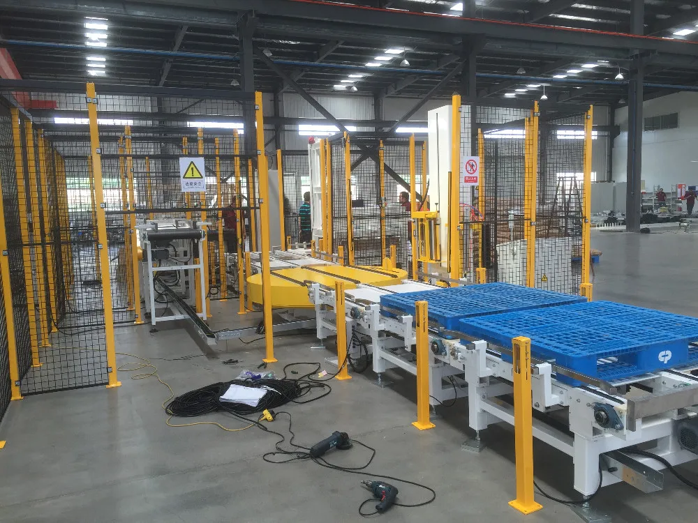 automatic pallet dispenser/pallet magazine/pallet supply machine