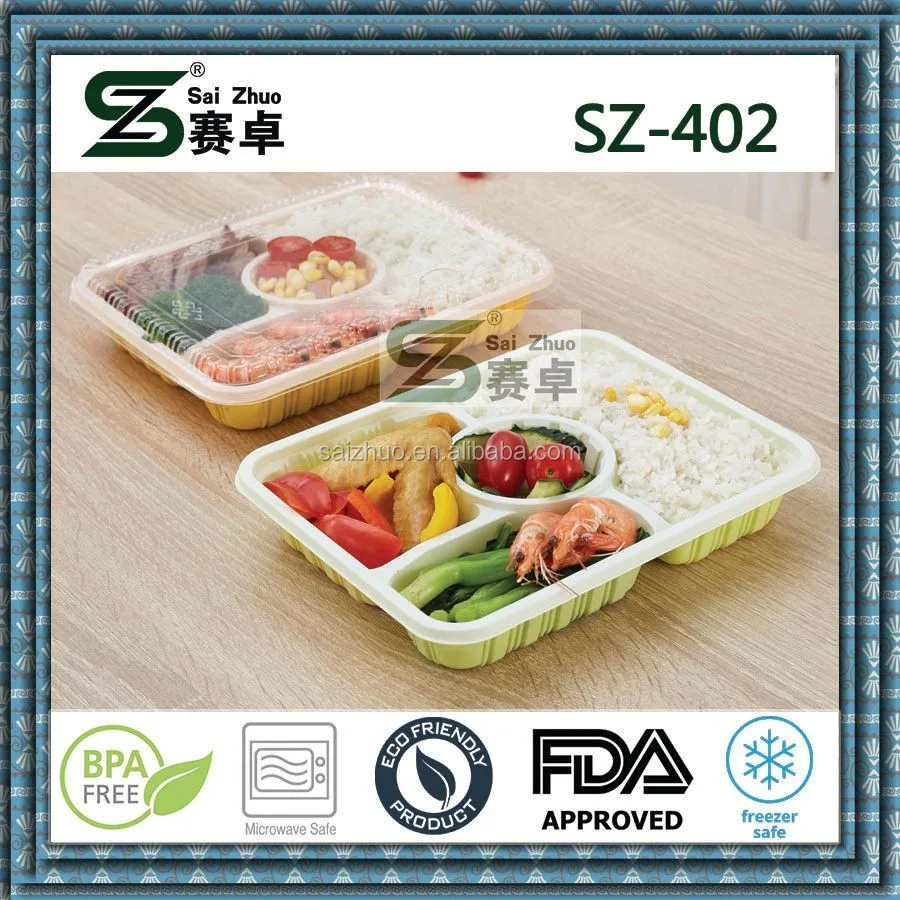 Sz115 Wholesale Microwave Disposable Plastic Storage Food Container