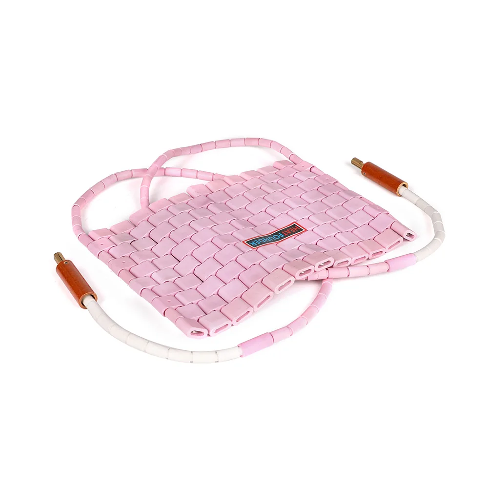 Pink Flexible Industrial Infrared Ceramic Heating Pad Heaters Pads For