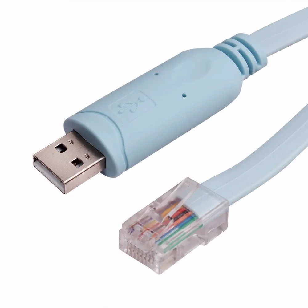 Ftdi Usb Rs232 To Serial Rj45 Console Cable For Router And Switch - Buy ...