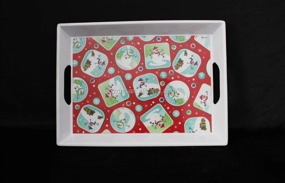 Christmas Melamine tray