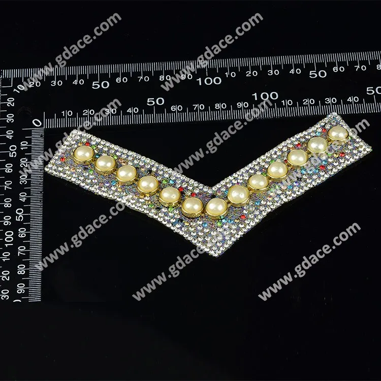 crystal trimming for slipper, shoes applique, shoes upper for wholesale