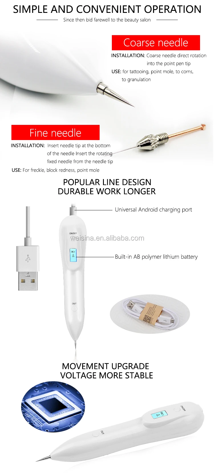 High quality skin tightening jet lift plasma pen for women