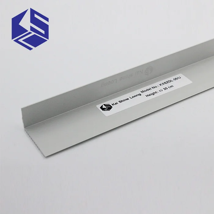 Aluminum wall corner tile trim