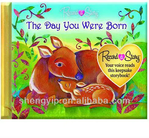 
voice recording book record your voice custom-made children book factory price 