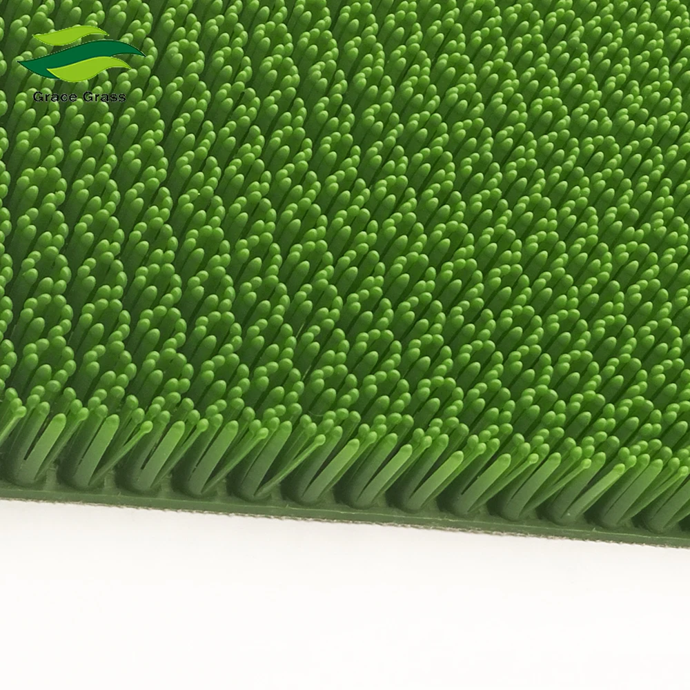 Artificial ski grass turf slope dry ski slope