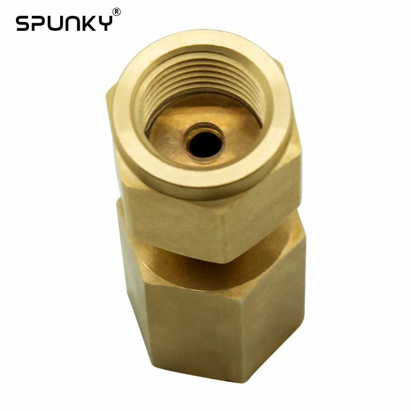 Nitrogen Regulator To Co2 Tank Adapter Fitting Cga320/w21.8/g5/8 To Cga580 Brass Coupler Buy