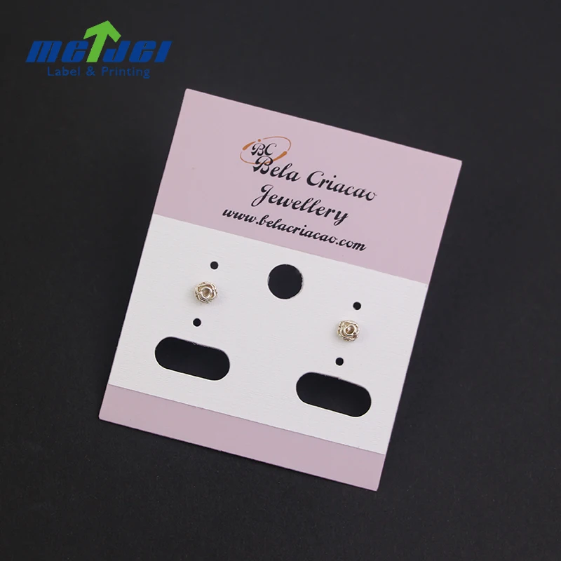 Wholesale Jewelry Display Necklace Earring Card Pvc Printed Tag Buy