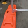 temporary metal fence panels post block base