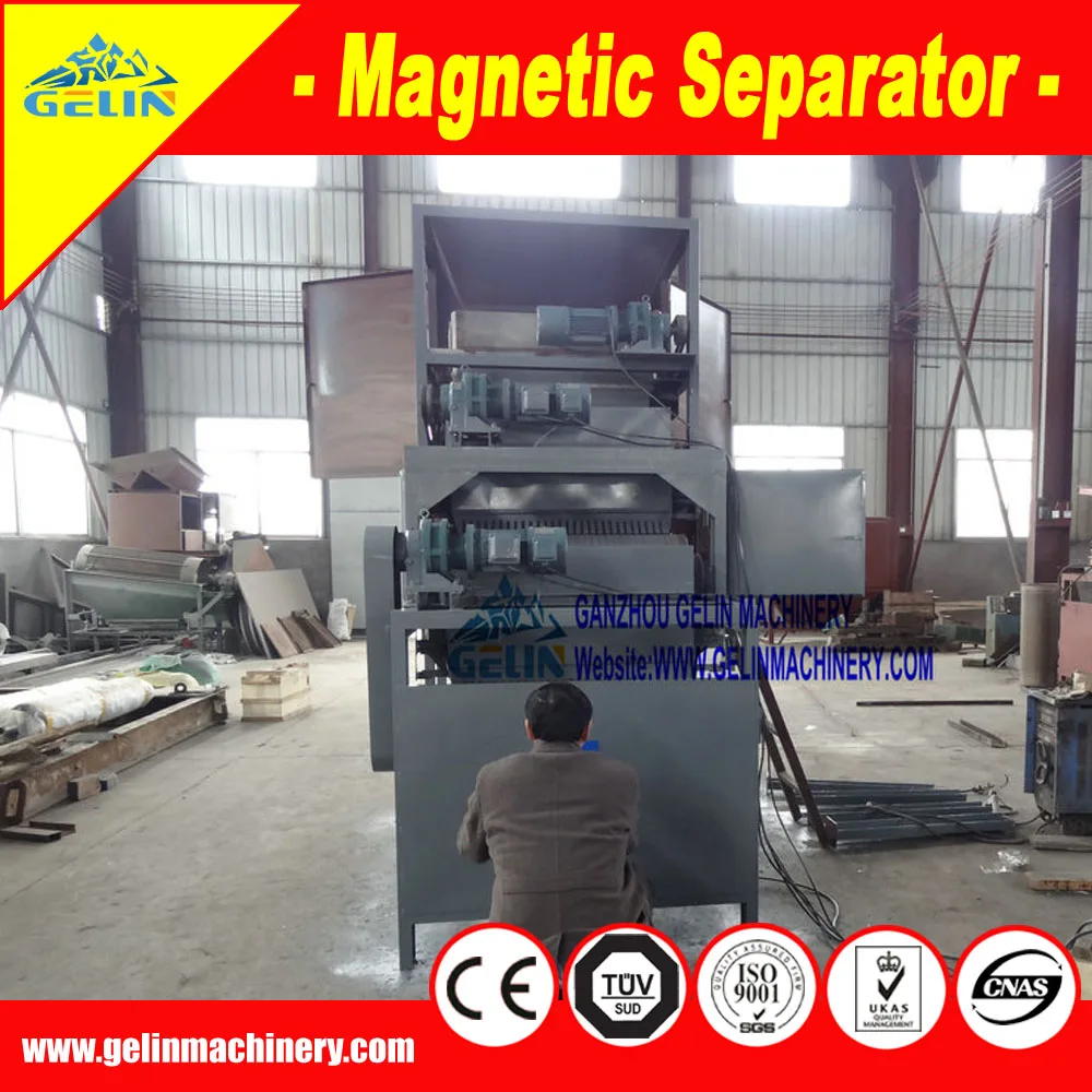 High Intensity Dry Magnetic Separator Overband Magnetic Drum