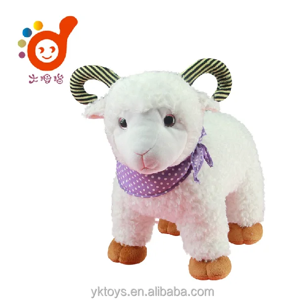 green sheep plush