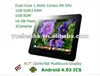 Ramos W22 Pro9.7 inch Tablet PC +Dual camera +Android 4.0 ICS +1GB+16GB+Amlogic 8726-Mx Cortex A9 Dual Core 1.5GHz