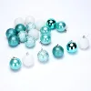 Green shatterproof christmas ball ornaments / christmas ball tree / christmas decoration balls