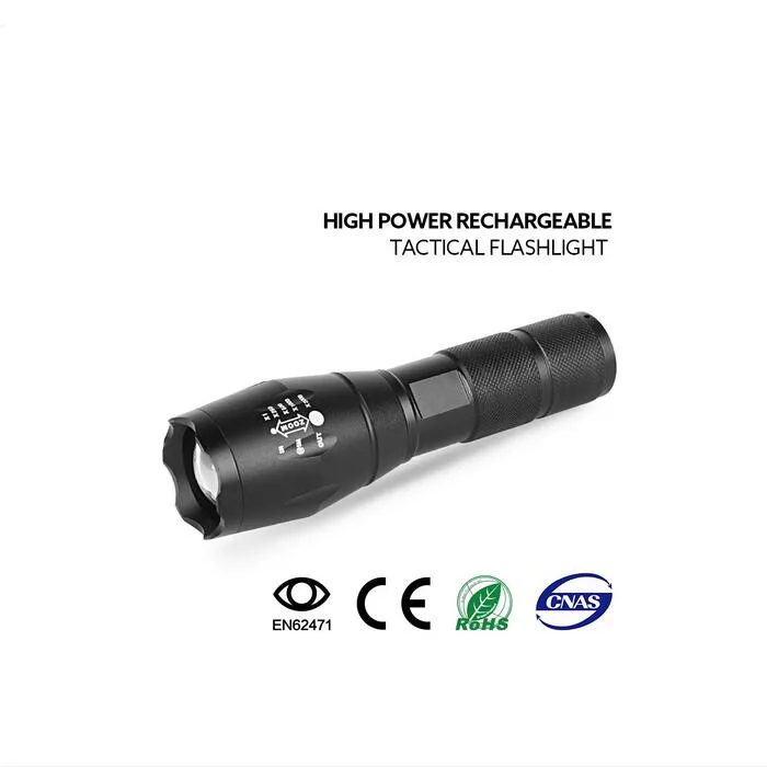 CE ROHS High Quality Multi-functional 10W CR EE XML2 T6 LED Tactical Outdoor Flashlight.jpg