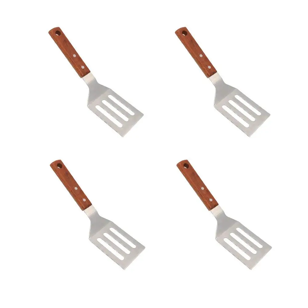 3.5-inch Wide Blade Egg Pancake Cookie Brownie Turner Spatula Dishwasher Safe COMINHKPR123019 LIANYU Stainless Steel Wide Spatula Turner Set of 2