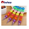 Multi color mini size non-toxic 3D model crayon for kids painting