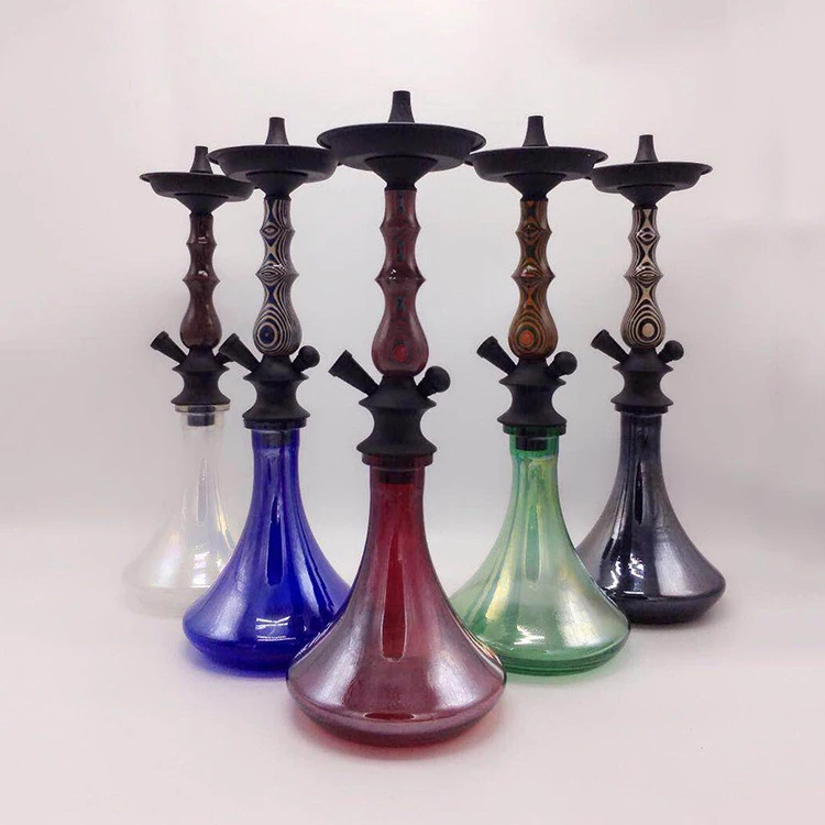 Customized factory direct sale wood material germany shisha hookah