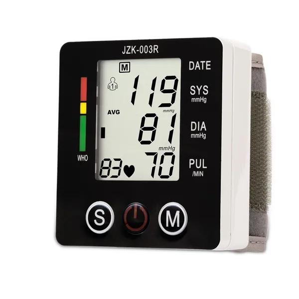 Blood Pressure Monitor Automatic Digital Manometer Tonometer On The