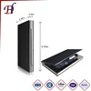 Custom PU Leather Stainless Steel Business Card Case And Credit Card Gift Faux Leather Card Holder