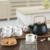 Moroccan used six cups a pot sets / dinnerware ceramic tea pot set for coffee