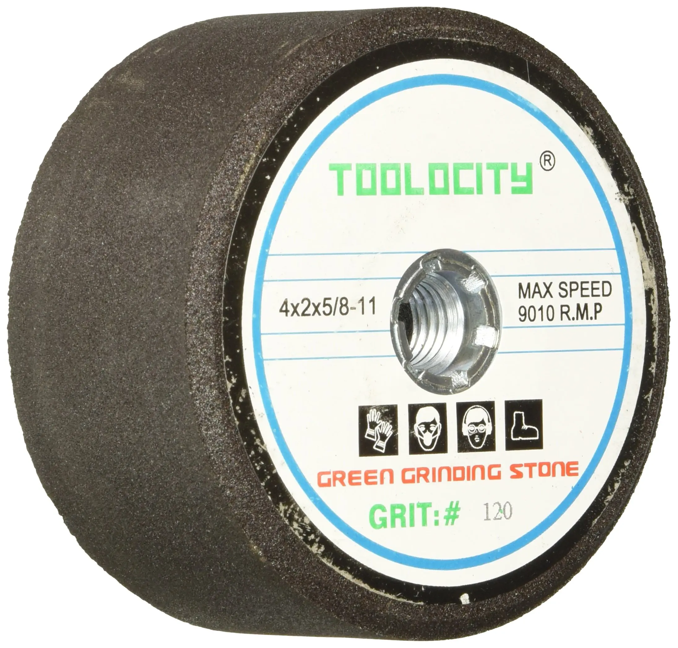 Type 27 12200 RPM Aluminum Oxide 5 Diameter x 1//4 Thickness 5//8-11 Thread PFERD 60015 Universal line PSF Grinding Wheel