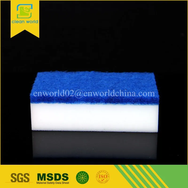 Premium Melamine Cleaning Eraser Blocks With High Density Pu Sponge