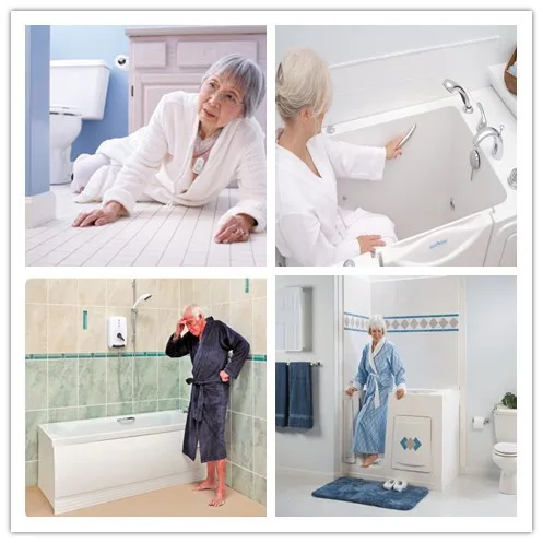 walk shower elderly disabled bath