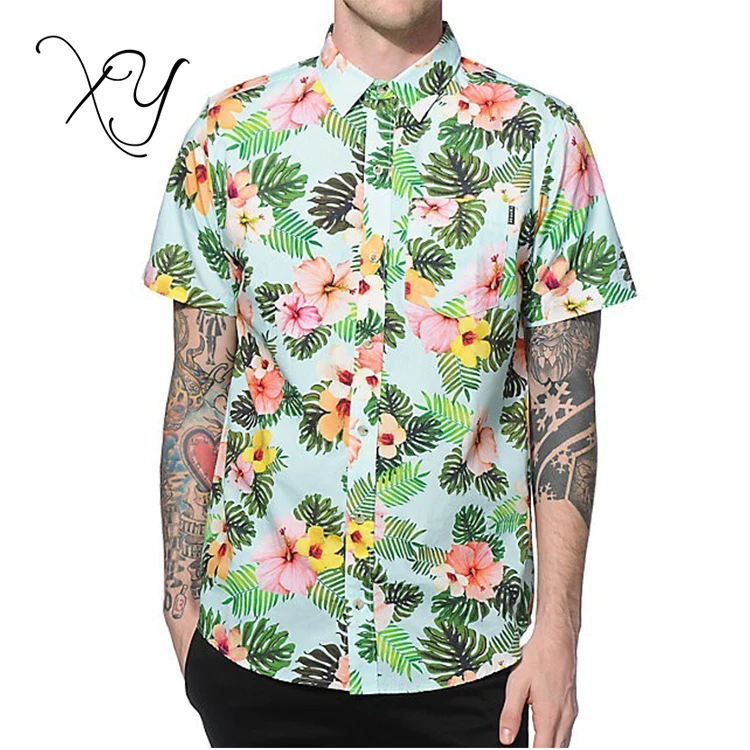 hawaiian polo for men