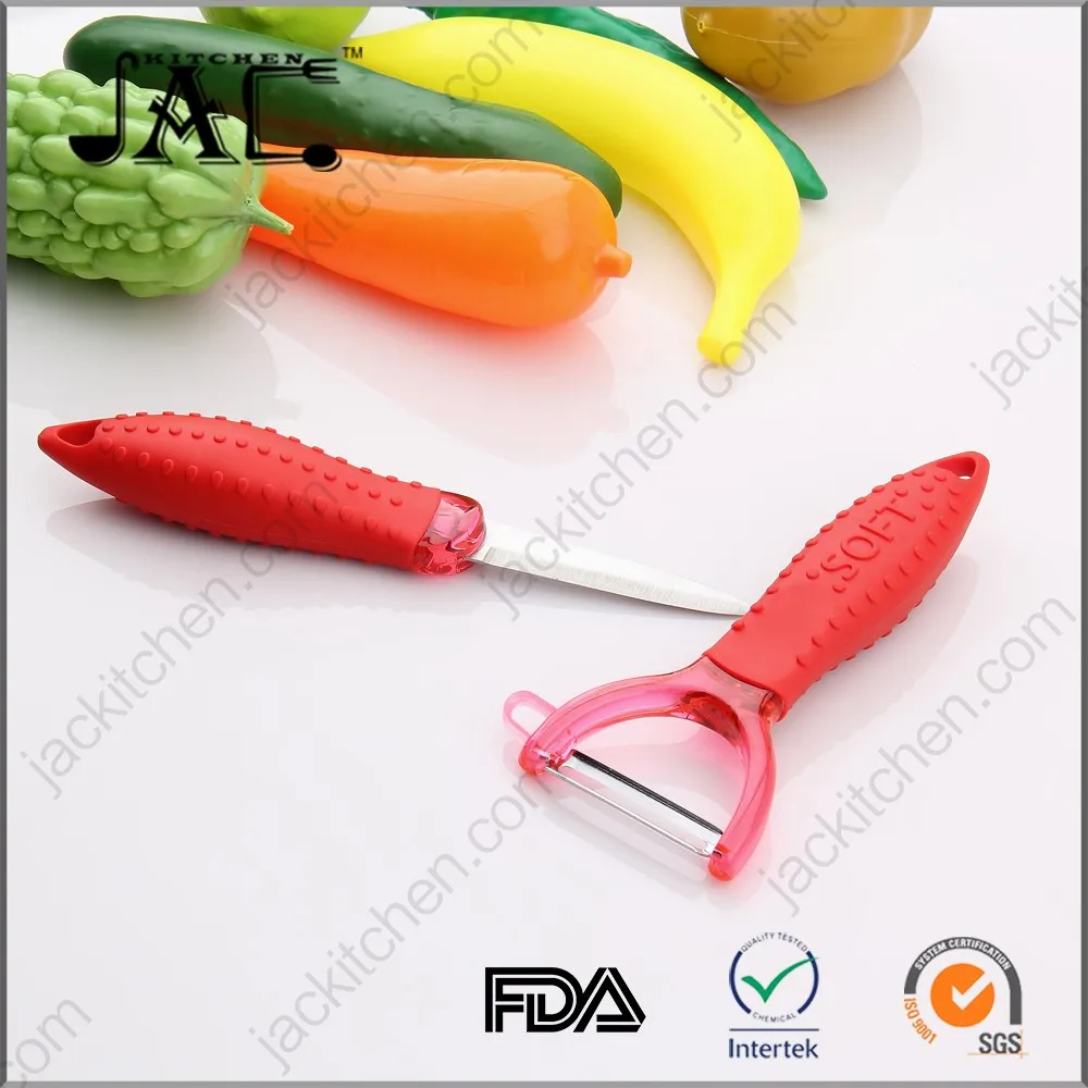 Commercial 2 Piece Stainless Steel Kitchen Knife and Peeler Set
